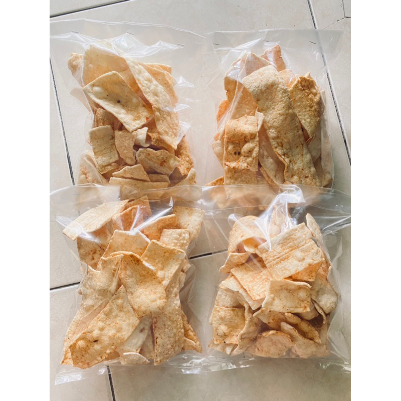 

Keripik slondok gurih pedas