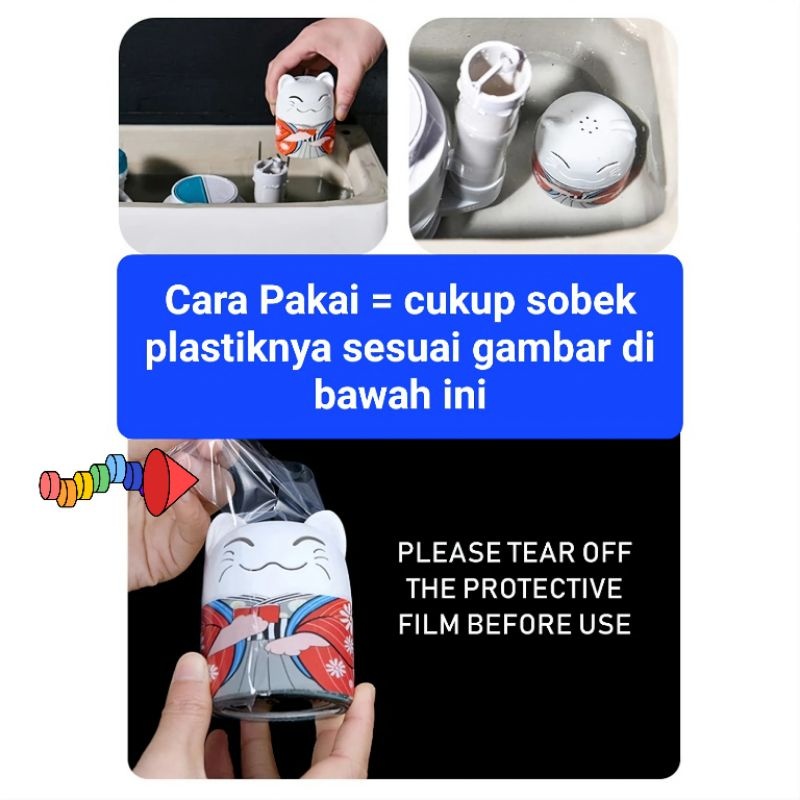 Pembersih Closet/Toilet Cleaner Model Kucing/Toilet Agen Pembersih Otomatis