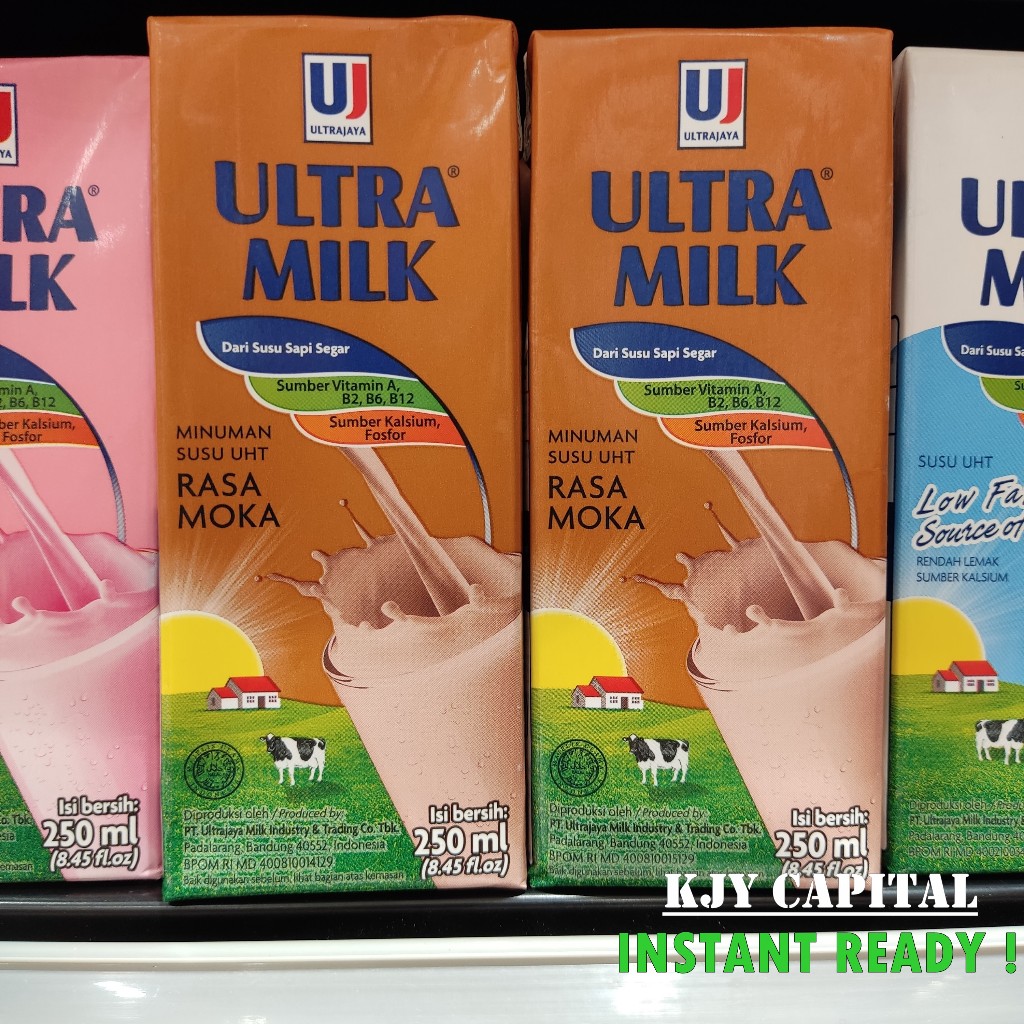 

SUSU CAIR ULTRA MILK MOKA 250ML / ULTRAMILK MOCA / SUSU KEMASAN UHT