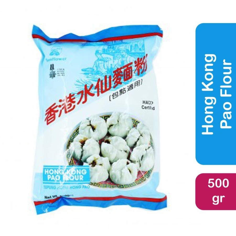 

Sunflower Tepung Hong Kong Pao Hongkong Pau Flour Bakpao Bakpau