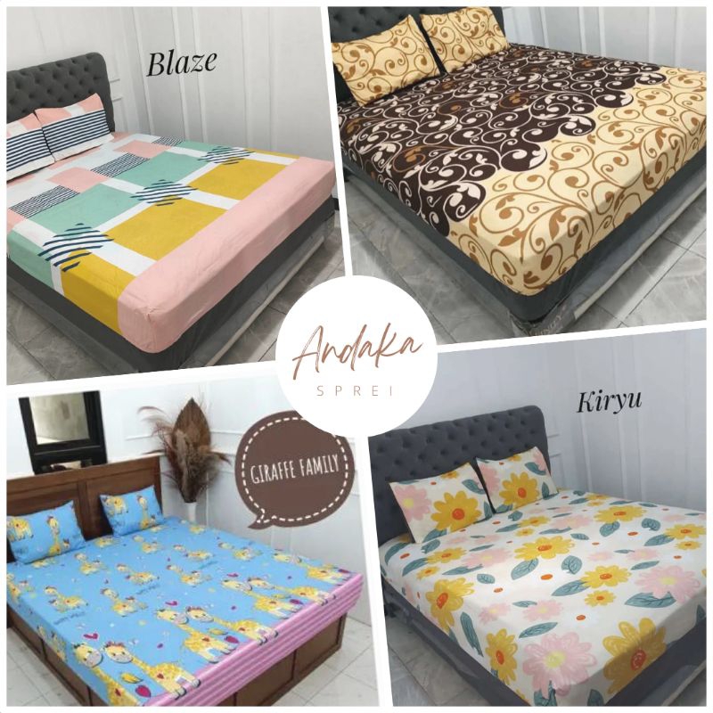 sprei homemade tinggi 30 160x200