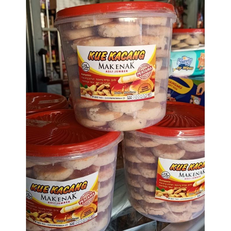 

Kue kacang Jember Mak Enak