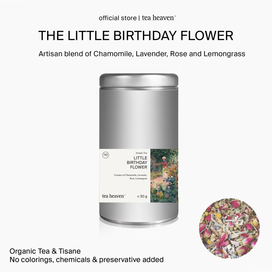 

Artisan Birthday Tea / The Little Birthday Flower / Tea Heaven Gift
