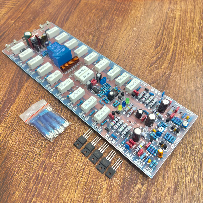 KIT DRIVER AXL AUDION 3U plus INBAL PROTEKTOR dan LED CLIP PCB FIBER fr4