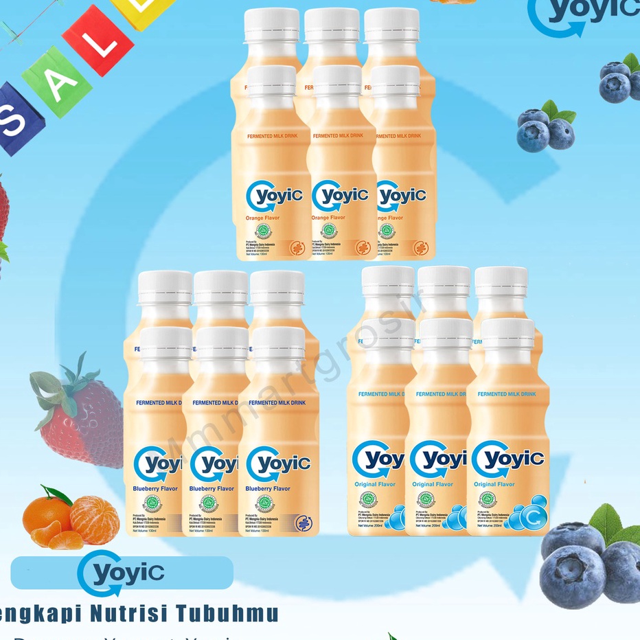 

[KODE PRODUK QDEPR6592] YOYIC MINUMAN SUSU FERMENTASI 130ML / 6PCS