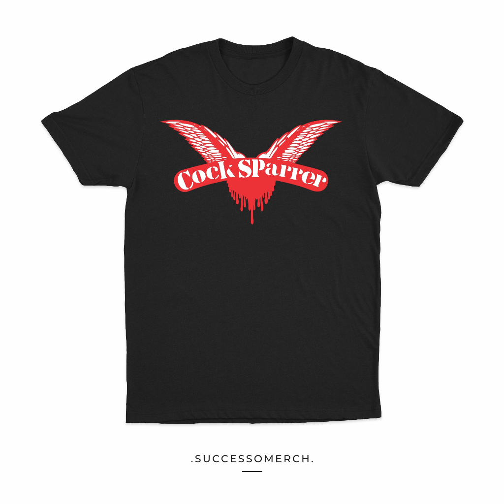 KAOS BAND COCK SPARRER - TSHIRT BAND COCK SPARRER - BOOTLEG