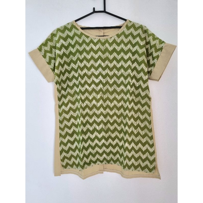 Atasan Batik Wanita / Blouse Batik / Batik Modern / Preloved