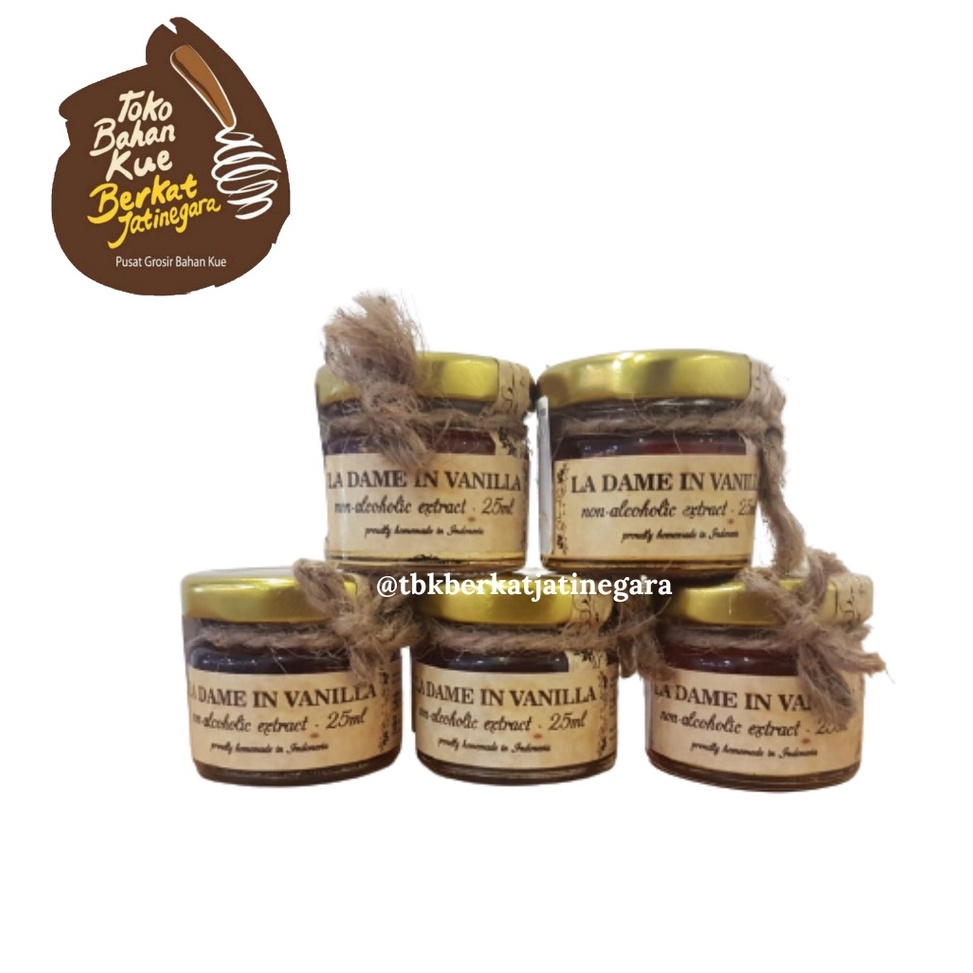 

KODE DHV882 LA DAME VANILLA EXTRACT / LA DAME VANILA EKSTRAK NON ALKOHOL 25 ML