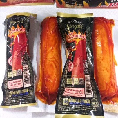 

TIPE HHU770 Sosis Kanzler Sosis Pedas Sosis Singles Gochujang 1 pc x 60 gram