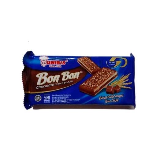 

Unibis bon bon chocolate cream biskuits 200gr