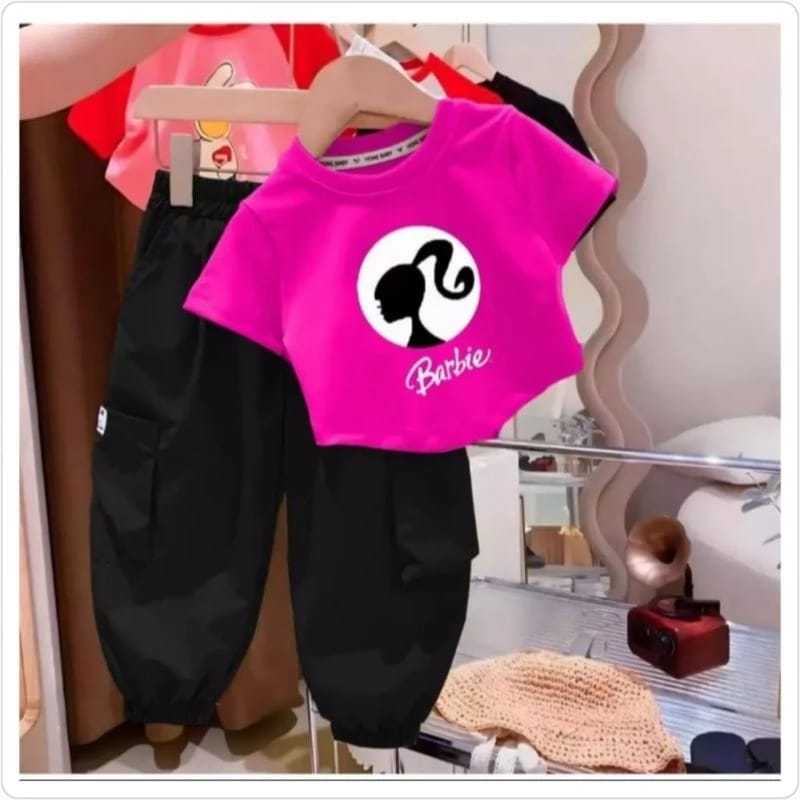 BAJU BARBIE ANAK PEREMPUAN 1-5 TAHUN//PAKAIAN BAJU ANAK TERBARU
