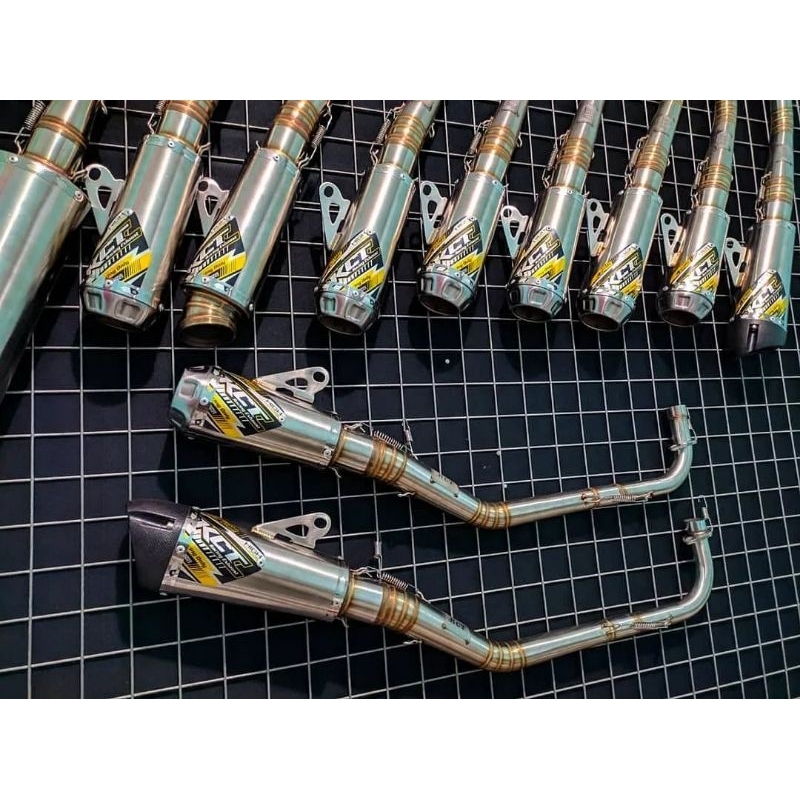 KNALPOT KCT RACING ALL BEBEK (JUPITER VEGA SUPRA BLADE DLL)