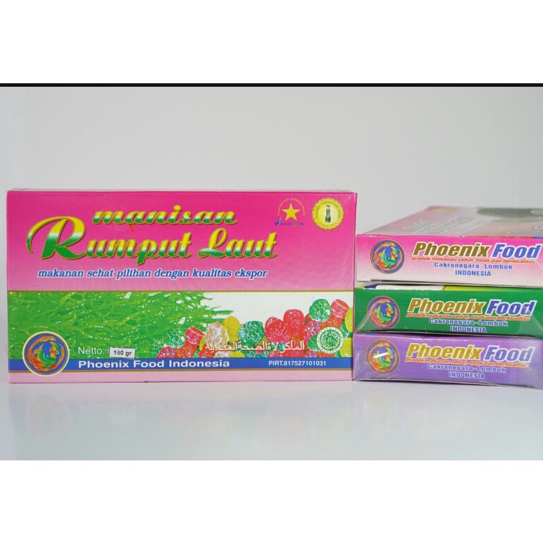

L9RFS Manisan Rumput Laut Kotak 160 G ➻Stok Banyak