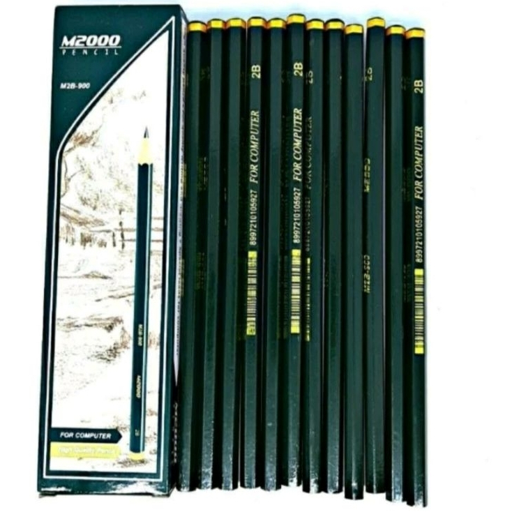 

PENSIL 2B FOR COMPUTER M 2000 PER 1PCS