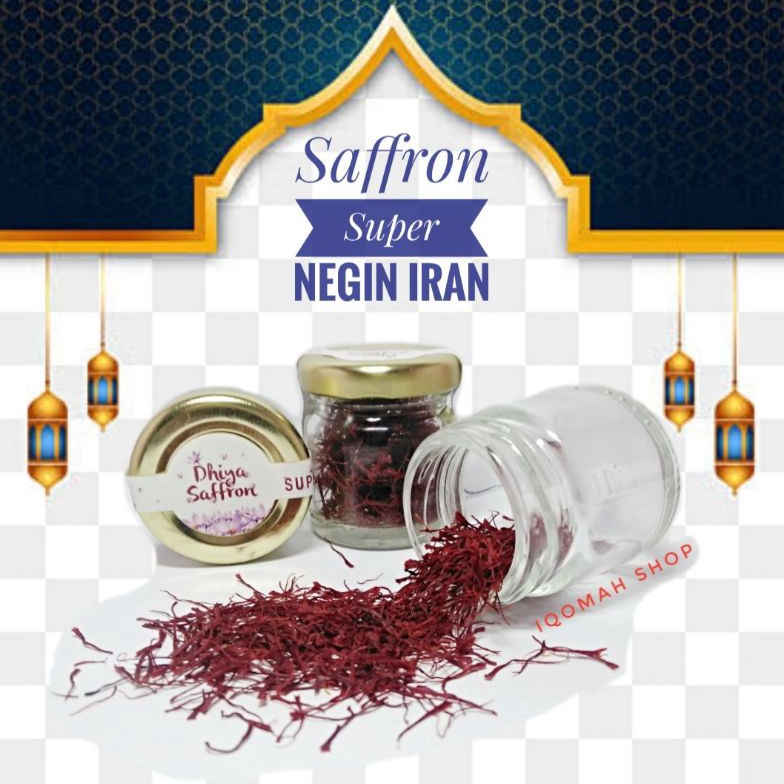 

COD Saffron Original IRAN 1 gram/safron iran super negin Best Product