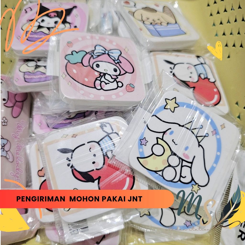 

Medan Station || Penghapus Sanrio / Hapusan Pensil Sanrio