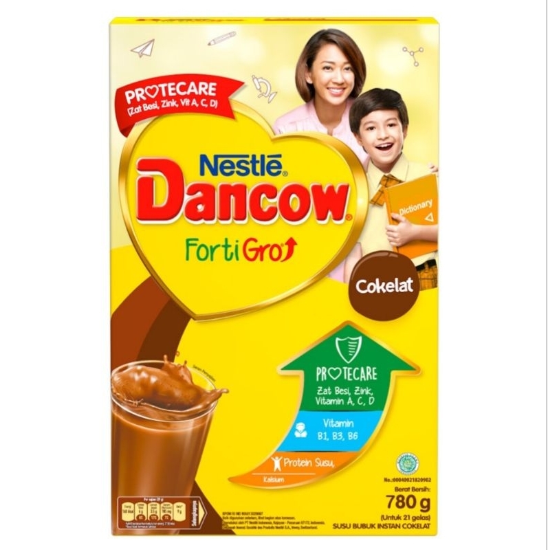 

Nestle Dancow FortiGro Susu Bubuk Instan Cokelat 780gr