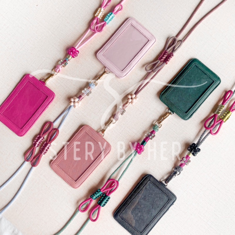 

✨STAR✨ Lanyard Name Tag Paracord / Lanyard tali aesthetic / Lanyard id card !