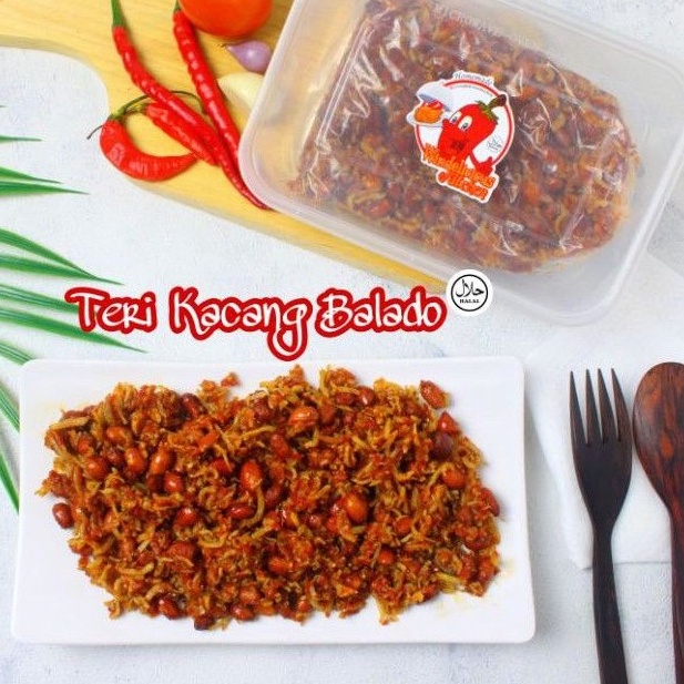 

Kode BFO435 TERI KACANG BALADO 200 GRAM / TERI MEDAN