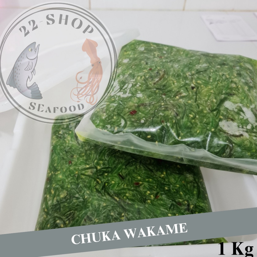 

TIPE ZPM300 Chuka Wakame / Fresh salad / Salad Rumput Laut / Wakame / 1kg