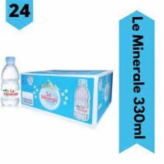 

80 LE MINERALE MINI 330 ML AIR KEMASAN ISI 24 BOTOL PER DUS ➦COD