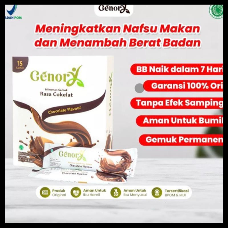 

Genory Susu Penambah Berat Badan Rasa Coklat BPOM Approved Aman Terpercaya Penggemuk Badan