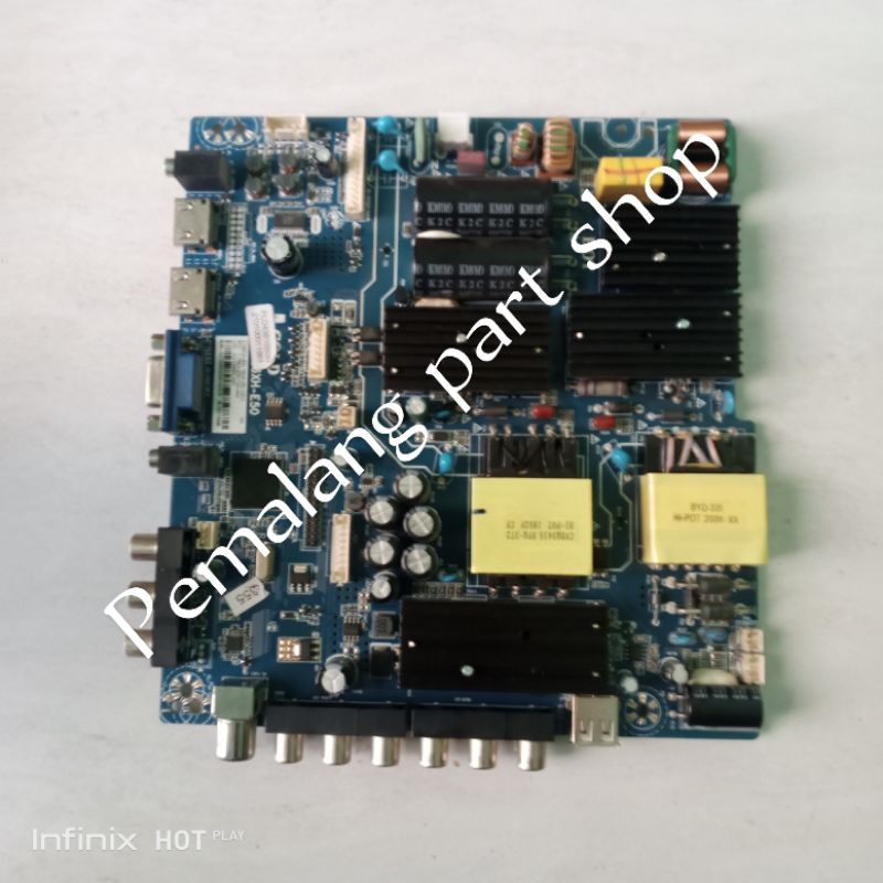 MB MOTHERBOARD TV LED POLYTRON PLD 43B1550 W PLD43B1550W 43B1550