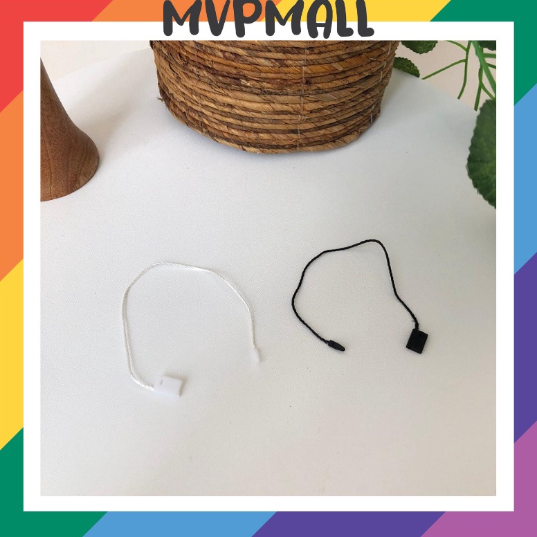 

[PRODUK ZDYIC72] [1000 PCS] Tali Hangtag Tali Hitam dan Putih Premium Hang Tag Label Baju q9adj