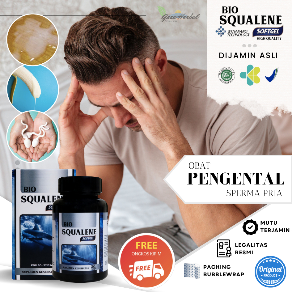 Obat Pengental Sperma Pria Penyubur Suami - Obat Mani Encer - Vitamin Penambah Sperma - Obat Azoospe