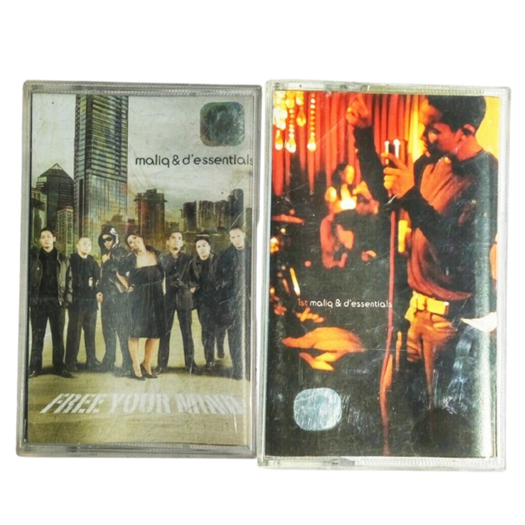 kaset pita - Maliq & D'Essentials - free your mind : 1st Maliq & D'Essentials