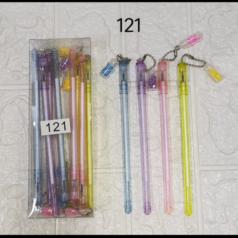 

pen gel gantungan botol isi 12