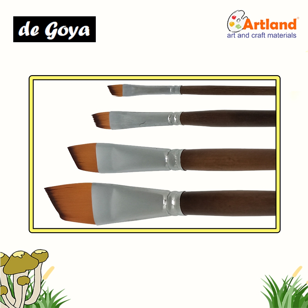 

Kuas DeGoya Angular || Long Handle