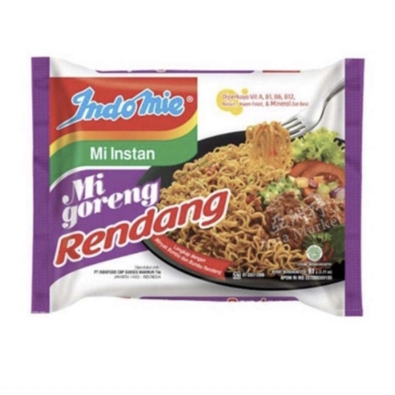 

indomie goreng rendang