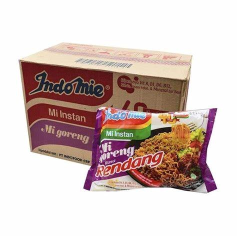 

indomie mie goreng rendang 1 dus isi 40