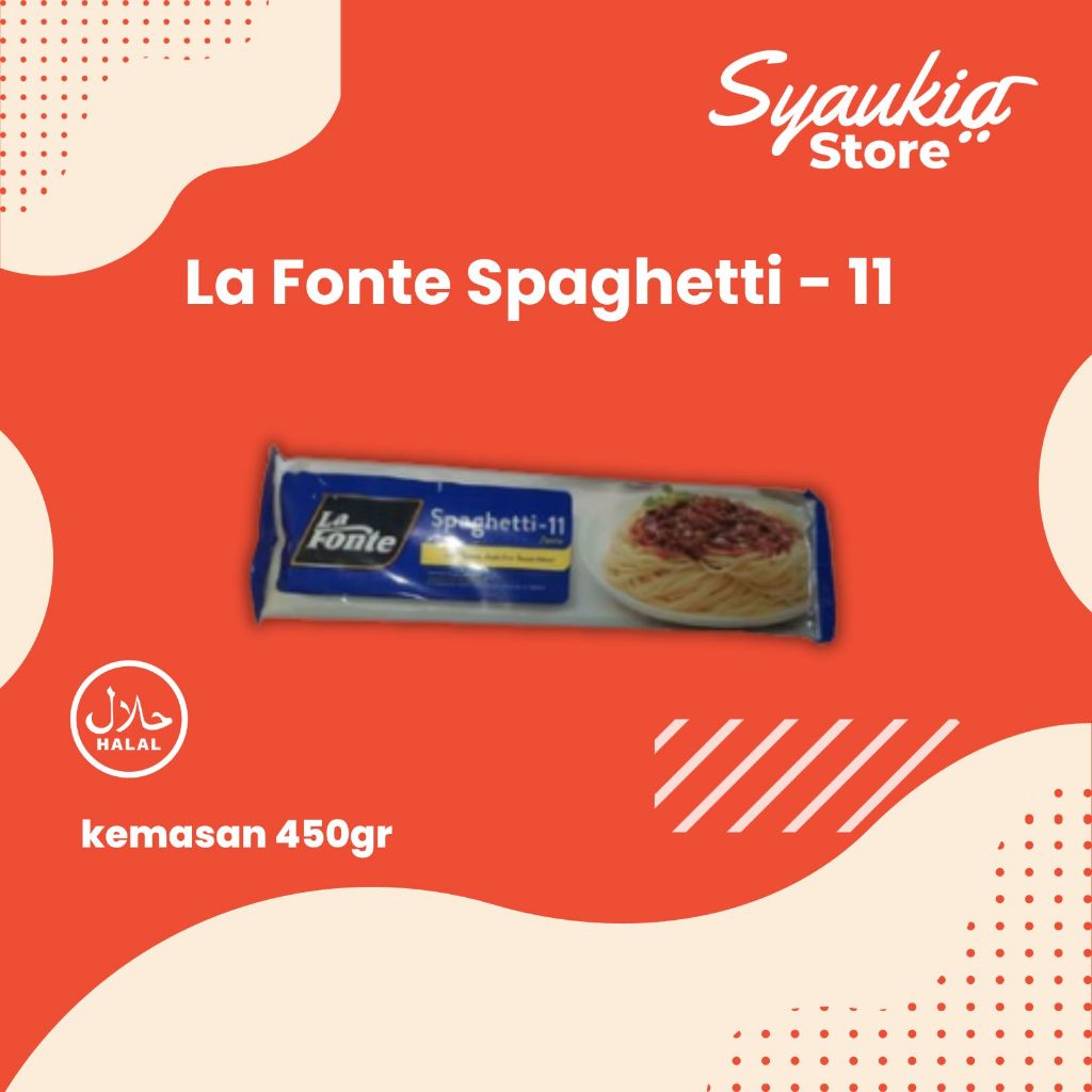 

La Fonte Spaghetti - 11 450gr