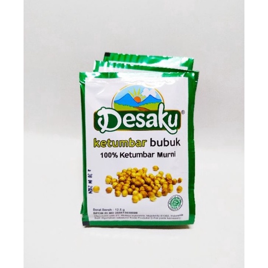 

[KODE PRODUK ZMBHH3787] Desaku Ketumbar Bubuk 12,5g 1renteng 12sachet