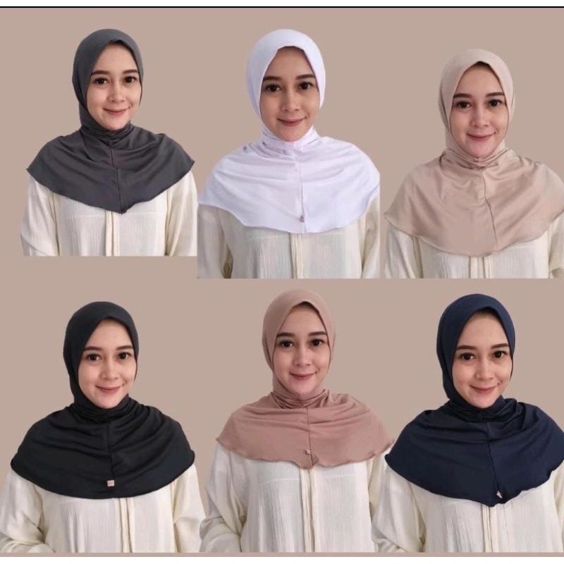 HIJAB SPORT JERSEY / INNER HIJAB JERSEY / HIJAB SPORT JERSEY KEKINIAN