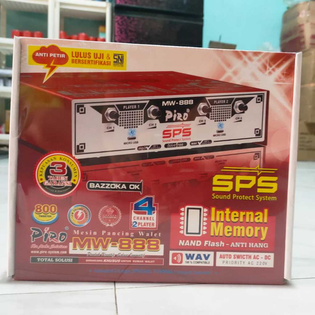 mw888 ampli walet piro sps