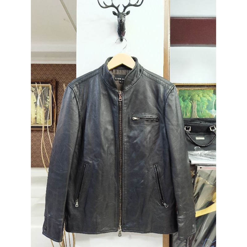 jaket kulit CALVIN KLEIN (size L)
