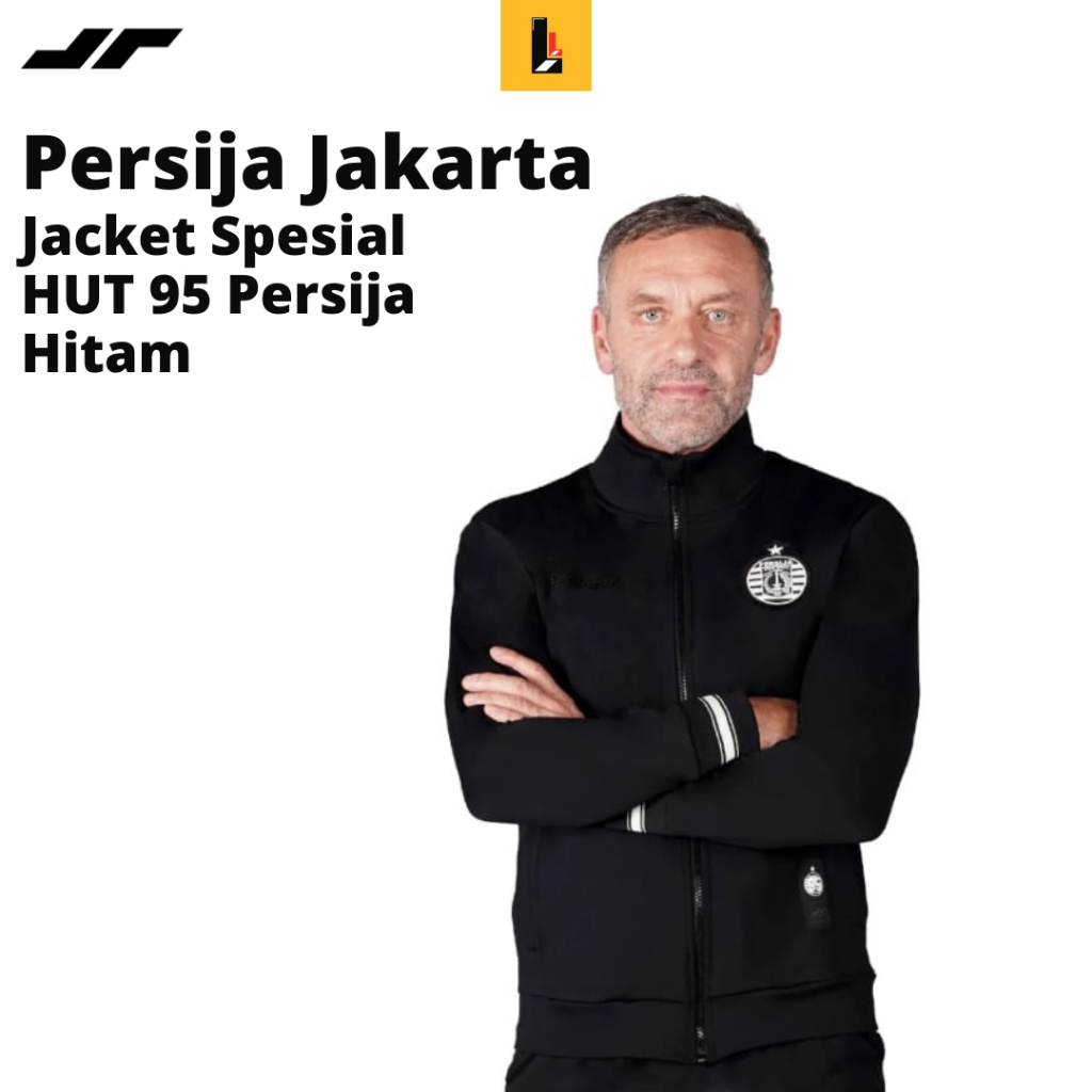 Apparel Juara - Jacket Persija Spesial HUT 95 - Hitam