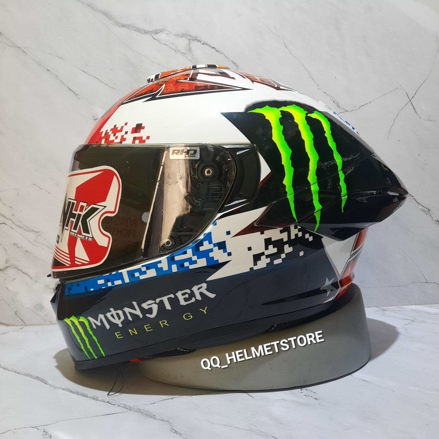 HELM NHK MARK 1 REPAINT QUARTARARO FULL FACE