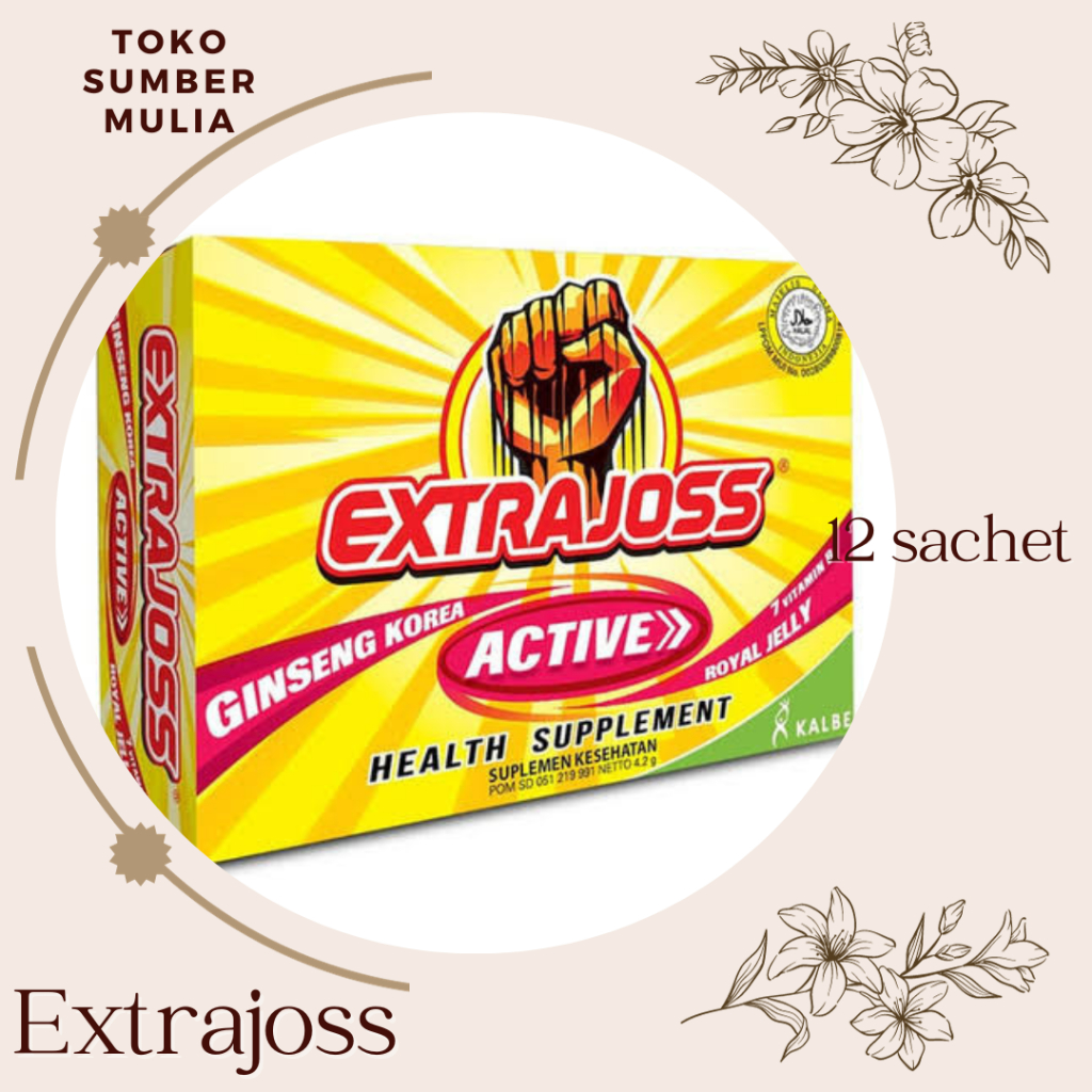 

Extrajoss Active Suplemen Kesehatan 1 Box