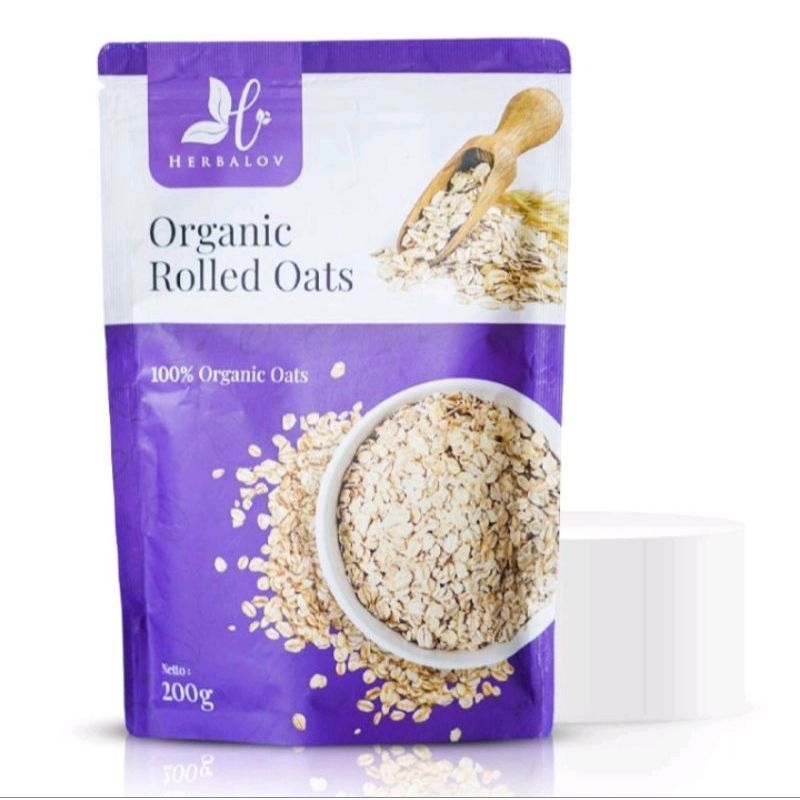 

ORGANIC ROLLED OATS HERBALOV