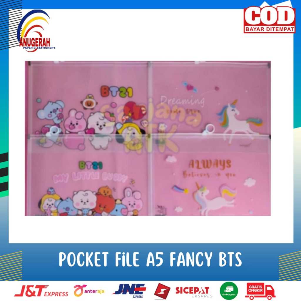 

POCKET FILE FANCY A5 6565/6563 / MAP ZIPPER FANCY A5