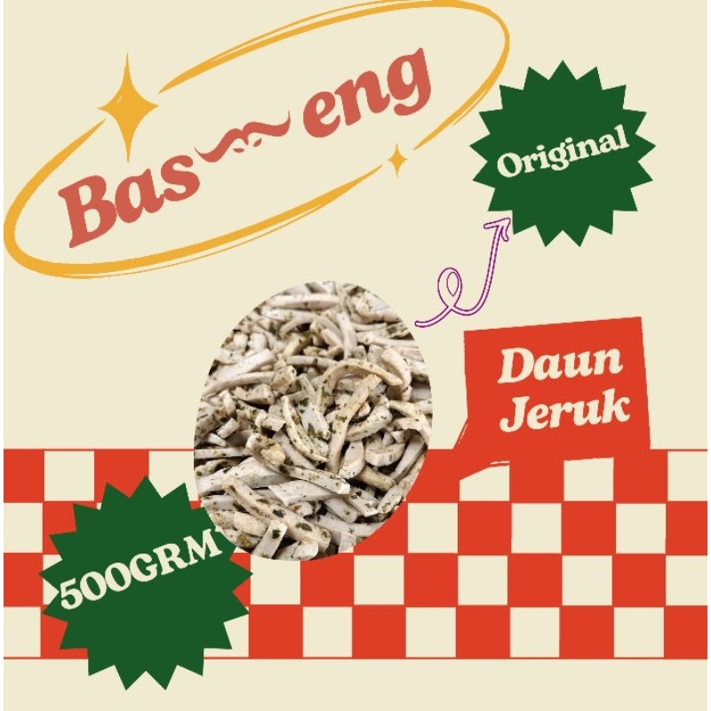 

basreng daun jeruk stik 500gram