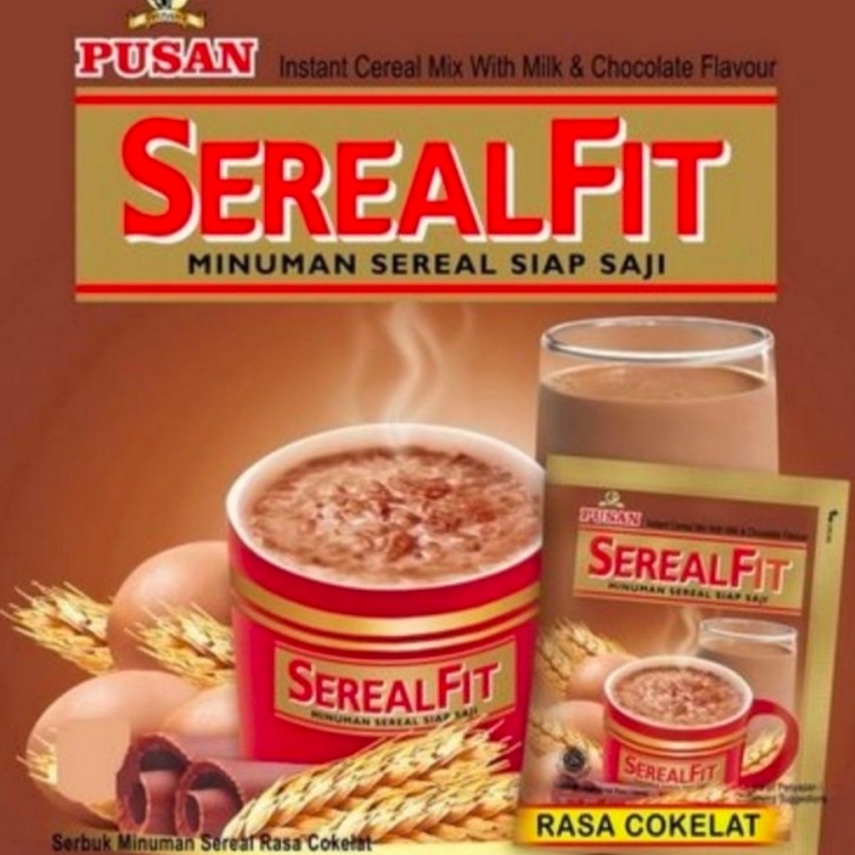 

[RWL] Pusan Serealfit Minuman Serbuk Siap Saji isi 20pcs Sarapan praktis Coklat Vanila Harga Oo