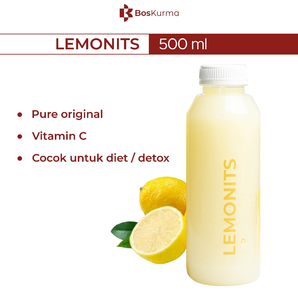 

≛Baru✬ Juice Sari Lemon Asli Lemonits 500 ml Original Diet/Detox K97