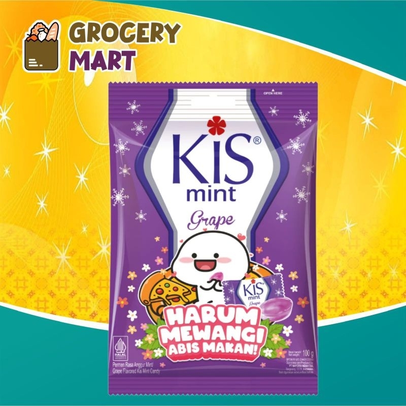 

Permen KIS Mint Rasa Grape 125gr -1 BUNGKUS