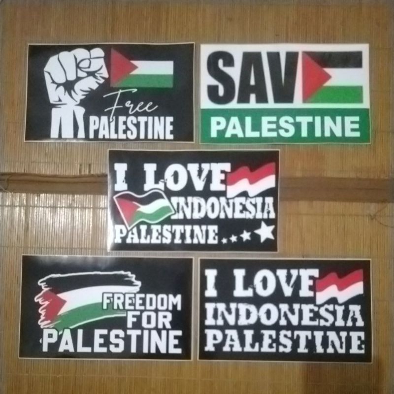 

STIKER PALESTINA JUMBO 12x20cm