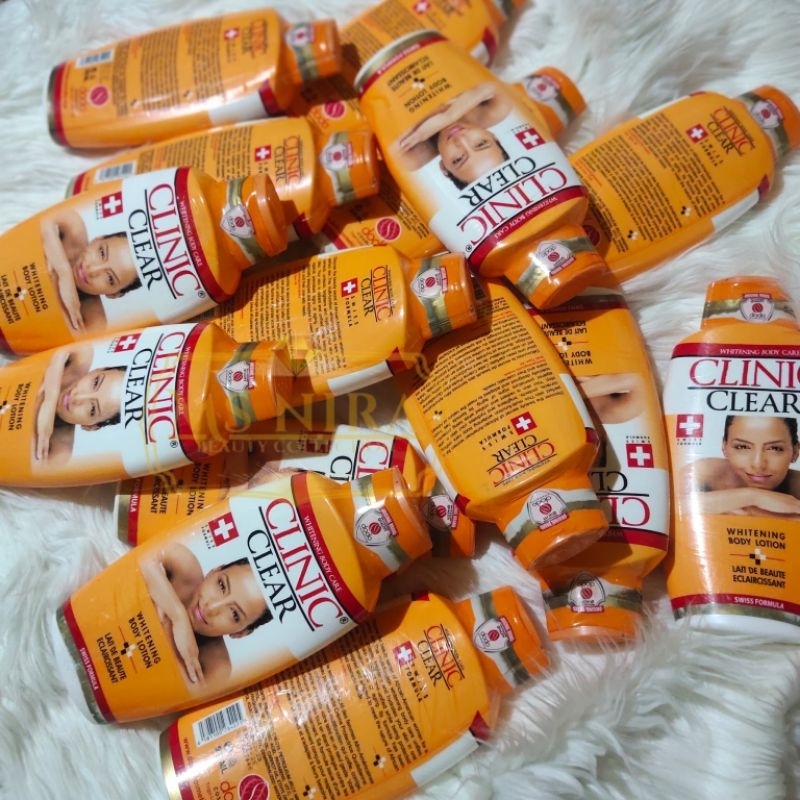 CLINIC CLEAR/ CARO WHITE WHITENING BODY LOTION (PUTIH  CANTIK DAN SIHAT) (ORIGINAL DARI AFRIKA)